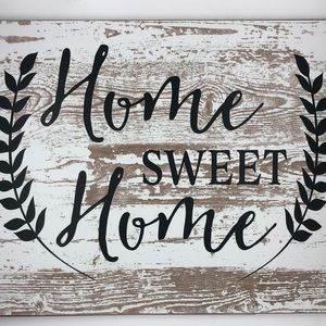 Home 🏠 Sweet 🍭 Home 🏡 Wooden Decor
